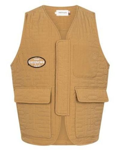 Honor The Gift H Quilted Vest - Black