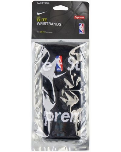 Supreme Nike Elite Wristbands "ss 19" - Black