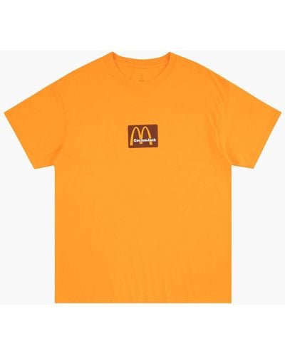 Travis Scott Sesame Inv T-shirt Ii "gold" - Yellow
