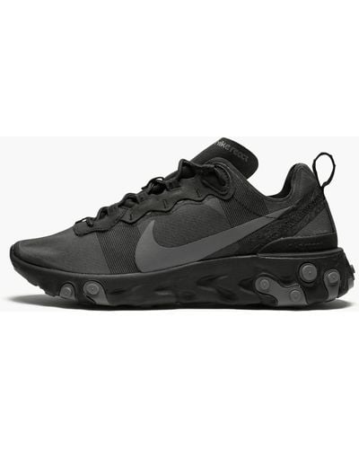 Nike React Element 55 Shoes - Black
