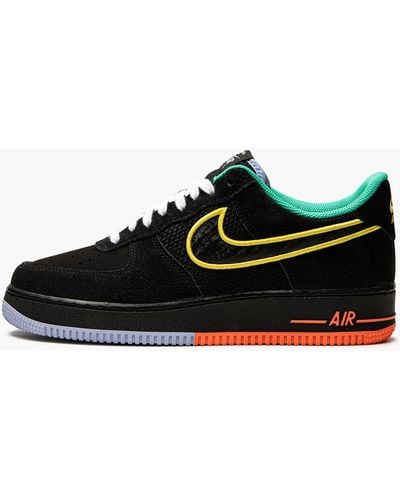 Nike Air Force 1 Low '07 Lv8 "peace And Unity" Shoes - Black