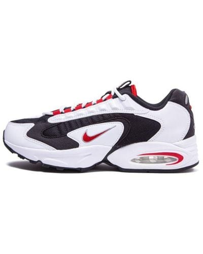 Nike Air Max Triax 96 "white / University Red" Shoes - Black