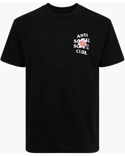 ANTI SOCIAL SOCIAL CLUB Zen T-shirt "members Only" - Black