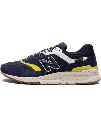 New Balance 997 "navy / Yellow" - Blue