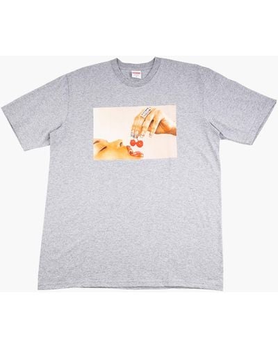Supreme Cherries T-shirt "ss 20" - Gray
