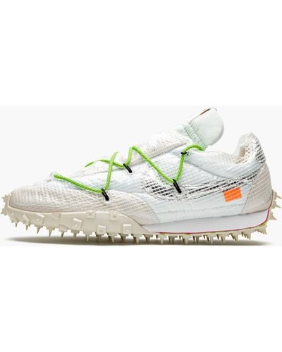 NIKE X OFF-WHITE Off-hite X Affle Racer Sp "electric Green" Shoes - Black