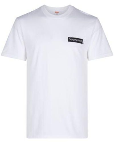 Supreme Static T-shirt "white" - Black