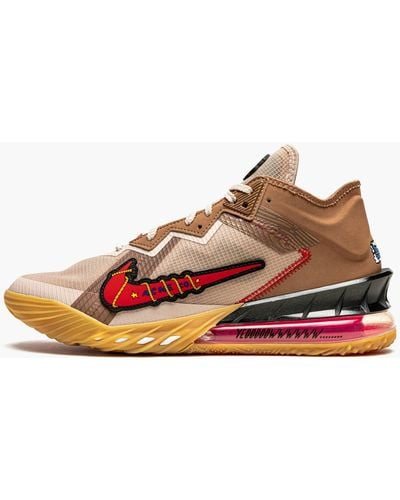 Nike Lebron 18 Low "wile E. Coyote Vs Roadrunner" Shoes - Black