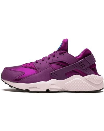 Nike Air Huarache Run Shoes - Purple