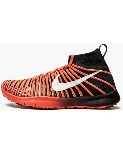 Nike Free Tr Force Flyknit Shoes - Black