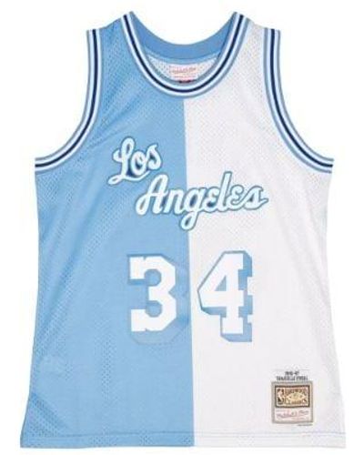 Mitchell & Ness Split Swingman Jersey "nba La Lakers 1996 Shaquille O'neal" - Blue
