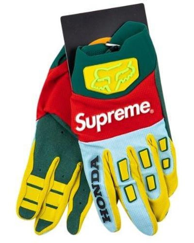 Supreme Honda Fox Racing Gloves "fw 19" - Black