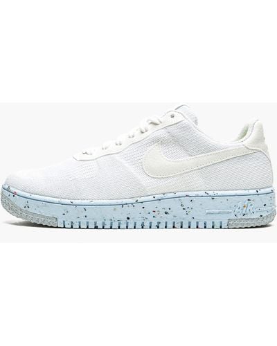 Nike Air Force 1 Crater Flykni Mns "white" Shoes - Black