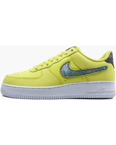 Nike Air Force 1 07 Lv8 3 "yellow Pulse" Shoes - Black