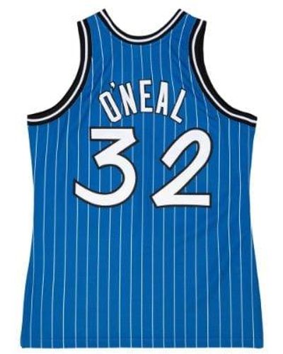 Mitchell & Ness Authentic Road Jersey "nba Orlando Magic 94 Shaquille O'neal" - Blue