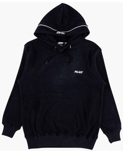 Palace Pipe Up Hoodie - Blue