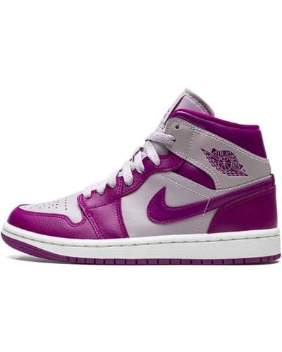 Nike Air 1 Mid Mns "magenta" Shoes - Purple