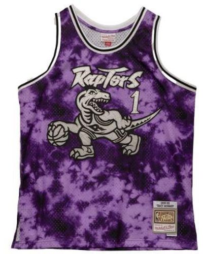Mitchell & Ness Galaxy Swingman Jersey "nba Raptors 1998 Tracy Mcgrady" - Purple