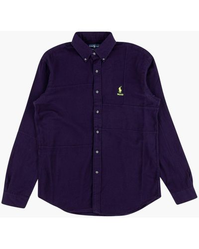 Palace B.d. Shirt Pieced Flannel - Purple