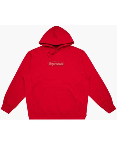 Red Supreme Hoodies for Men | Lyst