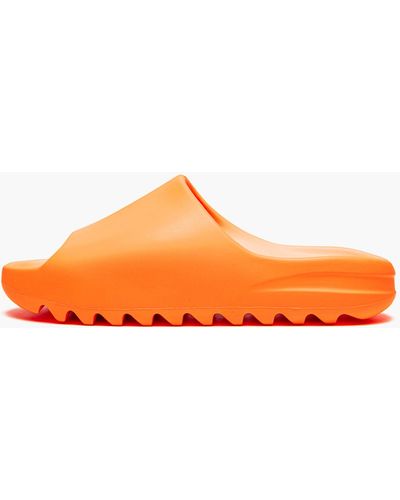 adidas Yeezy Slides "enflame Orange" Shoes