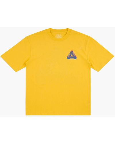 Palace Tri-ferg Color Blur T-shirt - Yellow