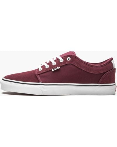Vans Chukka Low Shoes - Red