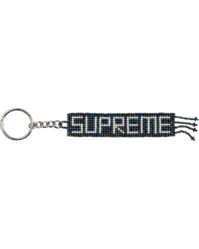 Supreme Beaded Keychain "ss 20" - Black