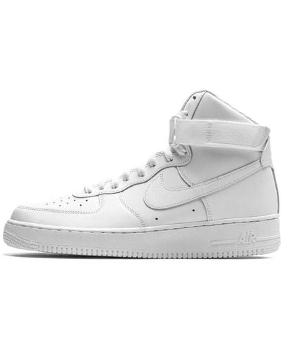Nike Air Force 1 High '07 "triple White" Shoes - Black