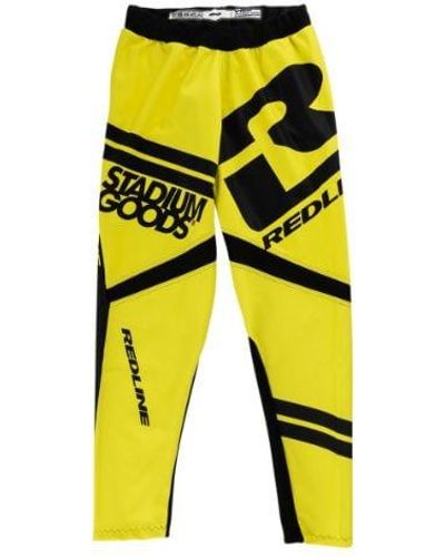 RedLine A$ap Ferg X Stadium Goods Race Pant "yellow" - Black