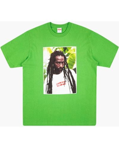 Supreme Buju Banton T-shirt "ss 19" - Green