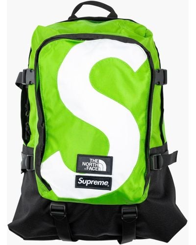 Supreme Tnf S Logo Backpack "fw 20" - Green