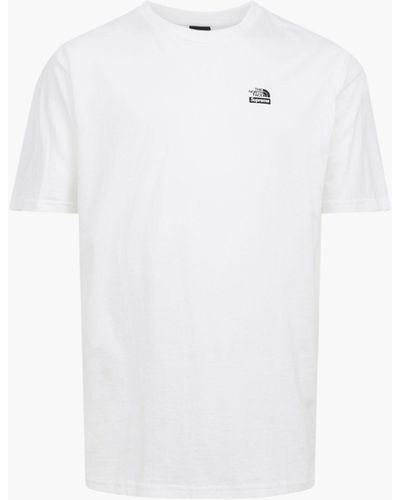 Supreme Tnf Mountains T-shirt "fw 21" - White