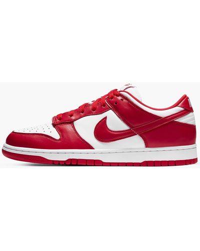 Nike Dunk Low Retro Sp "st. John's" Shoes - Red