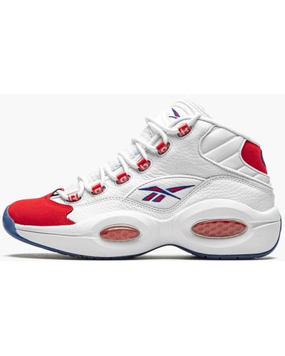 Reebok question mid double cross mens sneakers 2025