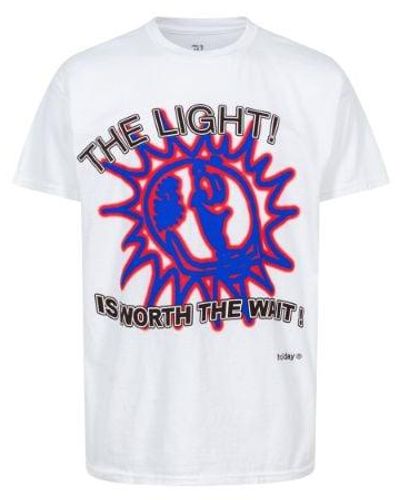 BROCKHAMPTON Holiday The Light T-shirt "white" - Black