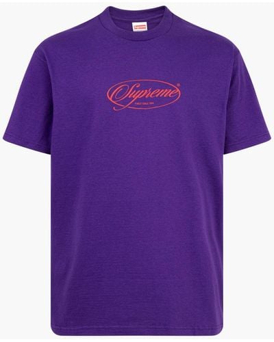 Supreme Classics T-shirt "fw 20" - Purple