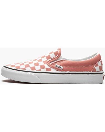 Vans Classic Slip On Shoes - Pink