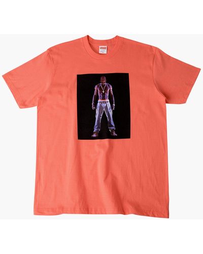 Supreme Tupac Hologram T-shirt "ss 20" - Orange