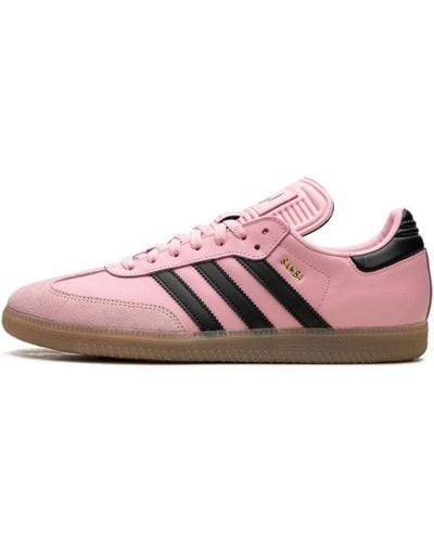 adidas Samba "inter Miami Cf Messi Pink" Shoes - Black