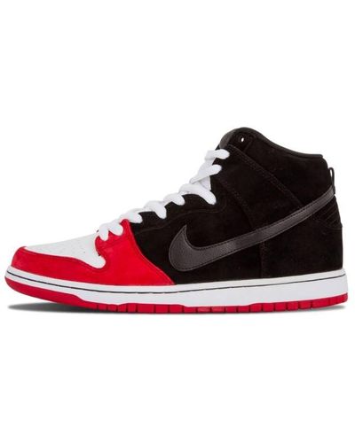 Nike Dunk High Premium Sb "uprise" Shoes - Black