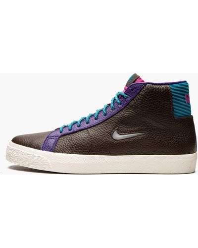 Nike Zoom Blazer Mid Premium Sb "pacific Northwest" Shoes - Brown