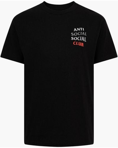 ANTI SOCIAL SOCIAL CLUB 99 Retro Iv Tee - Black