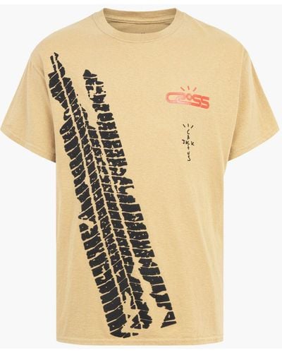 Travis Scott Racetrack T-shirt "" - Natural