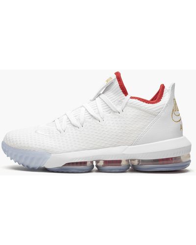 Nike Lebron 16 Low "draft Night" Shoes - White