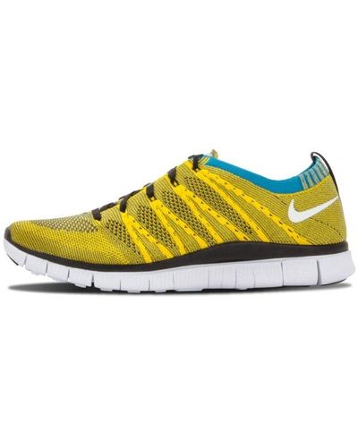 Nike Free Flyknit Htm Sp "htm" Shoes - Yellow