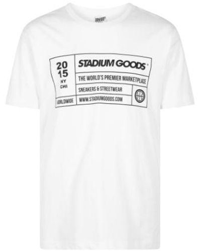 Stadium Goods Shoe Box T-shirt "white" - Black