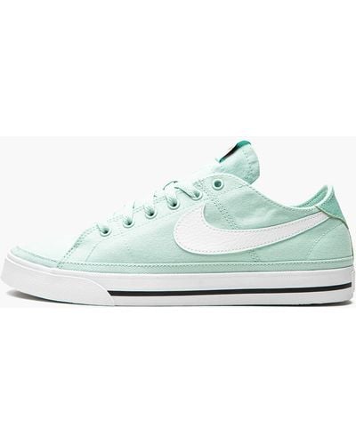 Nike Court Legacy Canvas Shoes - Green