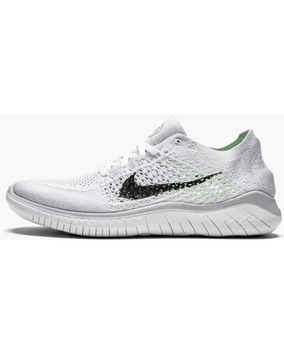 Nike Free Run 2018 Running Shoes in White | Lyst