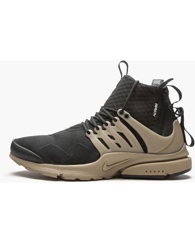 Nike Air Presto Mid / Acronym "black/bamboo" Shoes